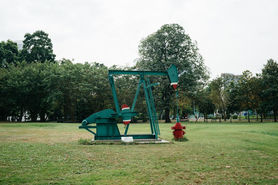 Billionth Barrel Monument and spot local 