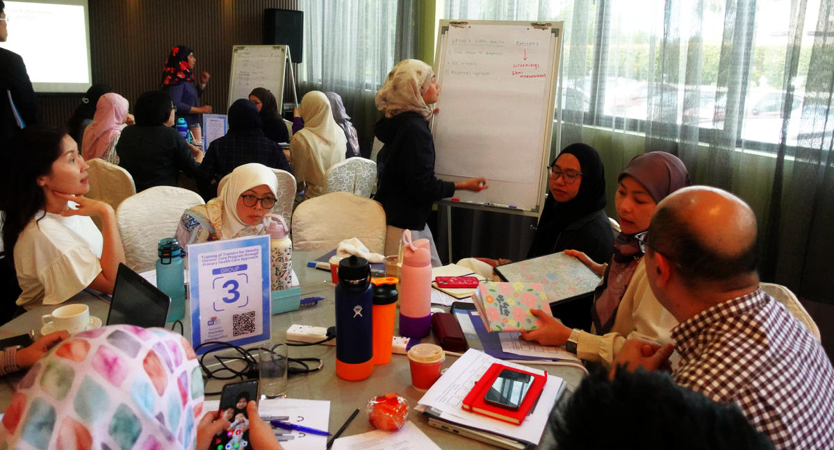 Brunei Launches WHO Obesity Chronic Care Training